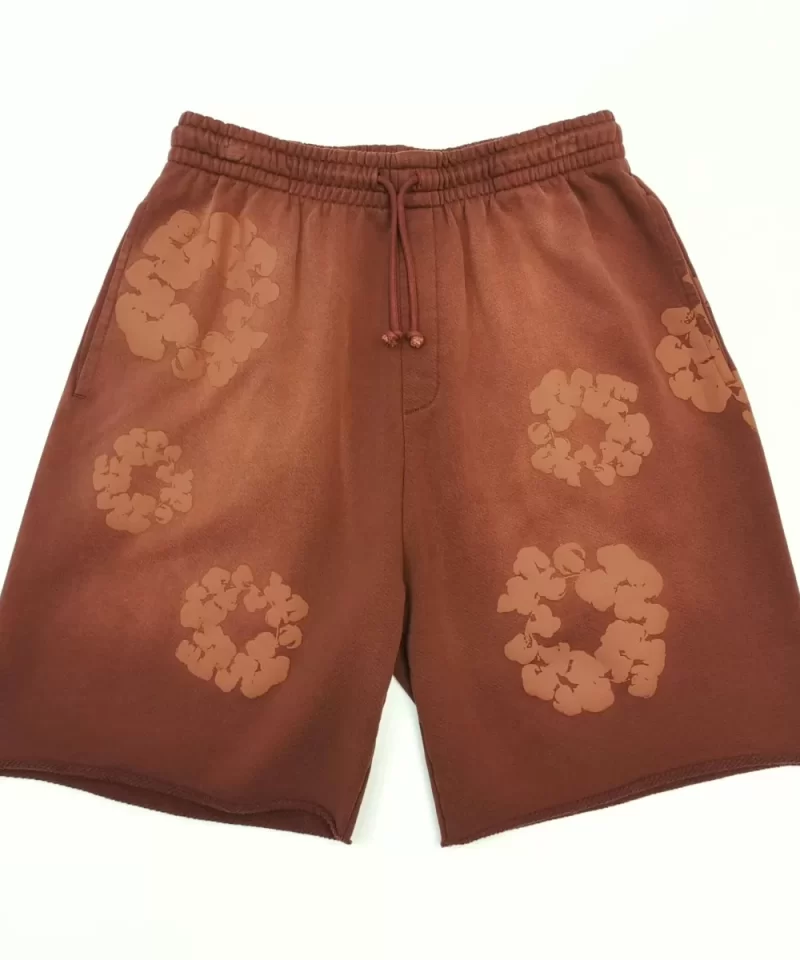 DENIM TEARS Mainline Camouflage Mono Brown Shorts