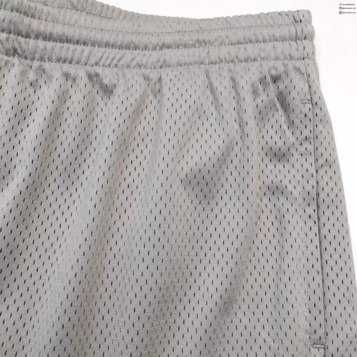 DENIM TEARS Single Print Mesh Gray Shorts Streetwear