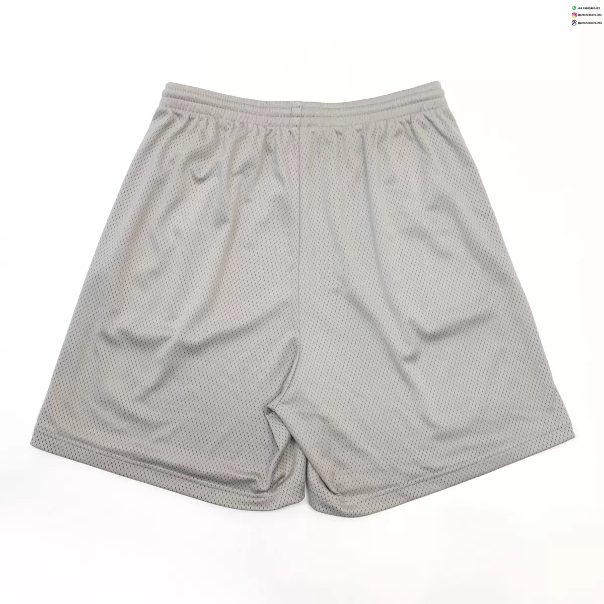 DENIM TEARS Single Print Mesh Gray Shorts Streetwear