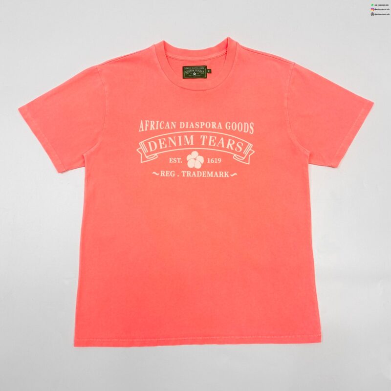 DENIM TEARS White ADG Tee