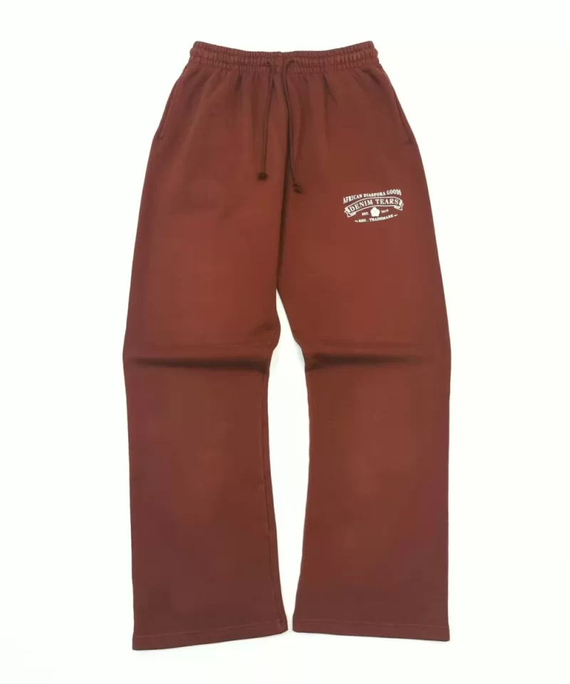 Denim Tears Brown ADG Straight Pants Streetwear