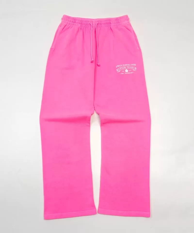 Denim Tears Fluorescent Pink ADG Straight Pants