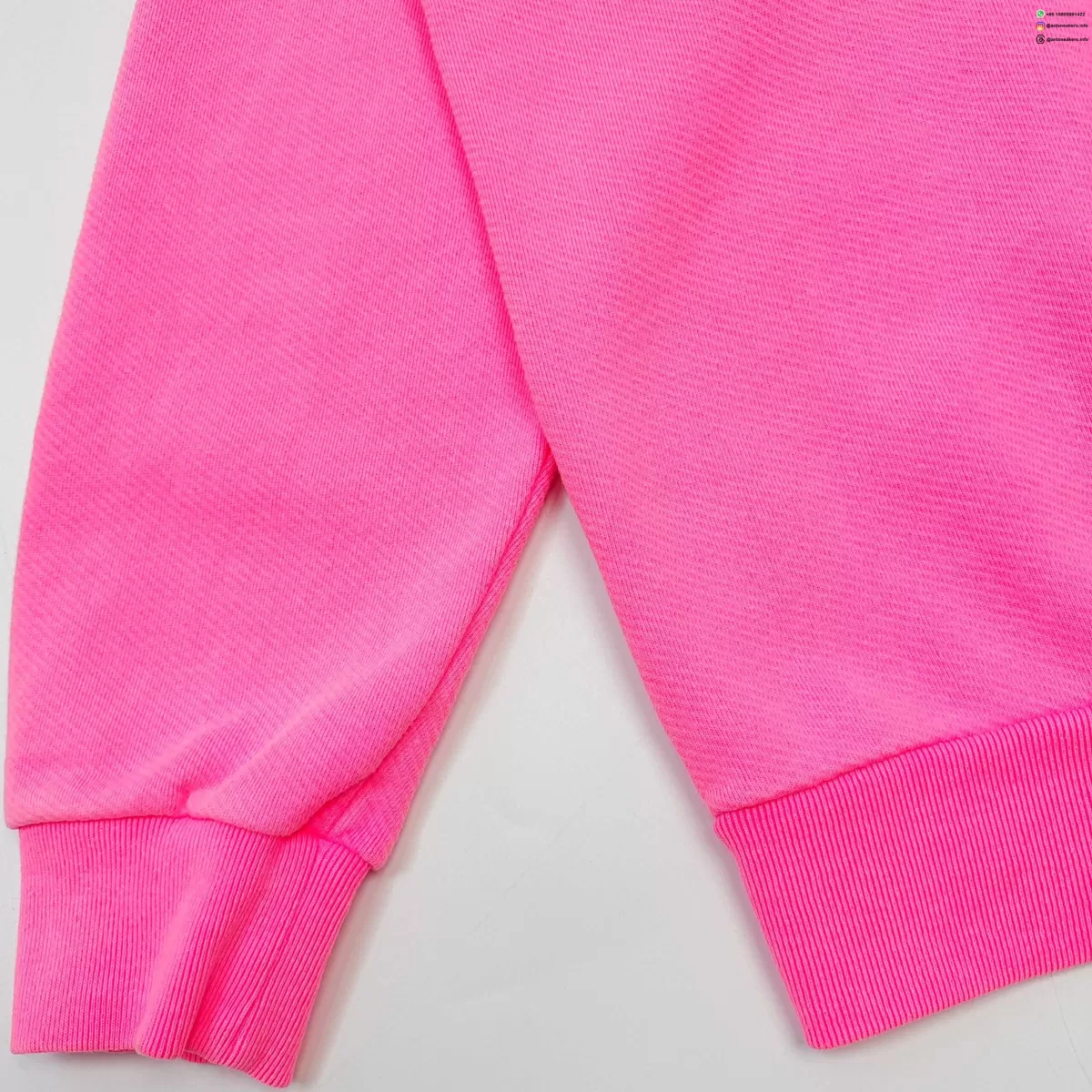 Denim Tears Fluorescent Pink ADG Zipper Hoodie