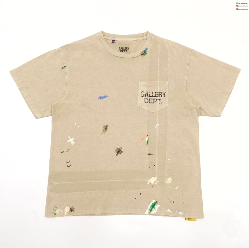 GALLERY DEPT Hand-painted Pocket Tee