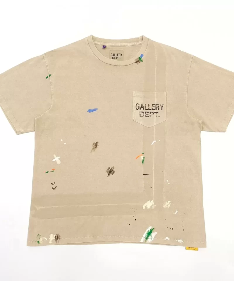 GALLERY DEPT Hand-painted Pocket Tee Streetwear