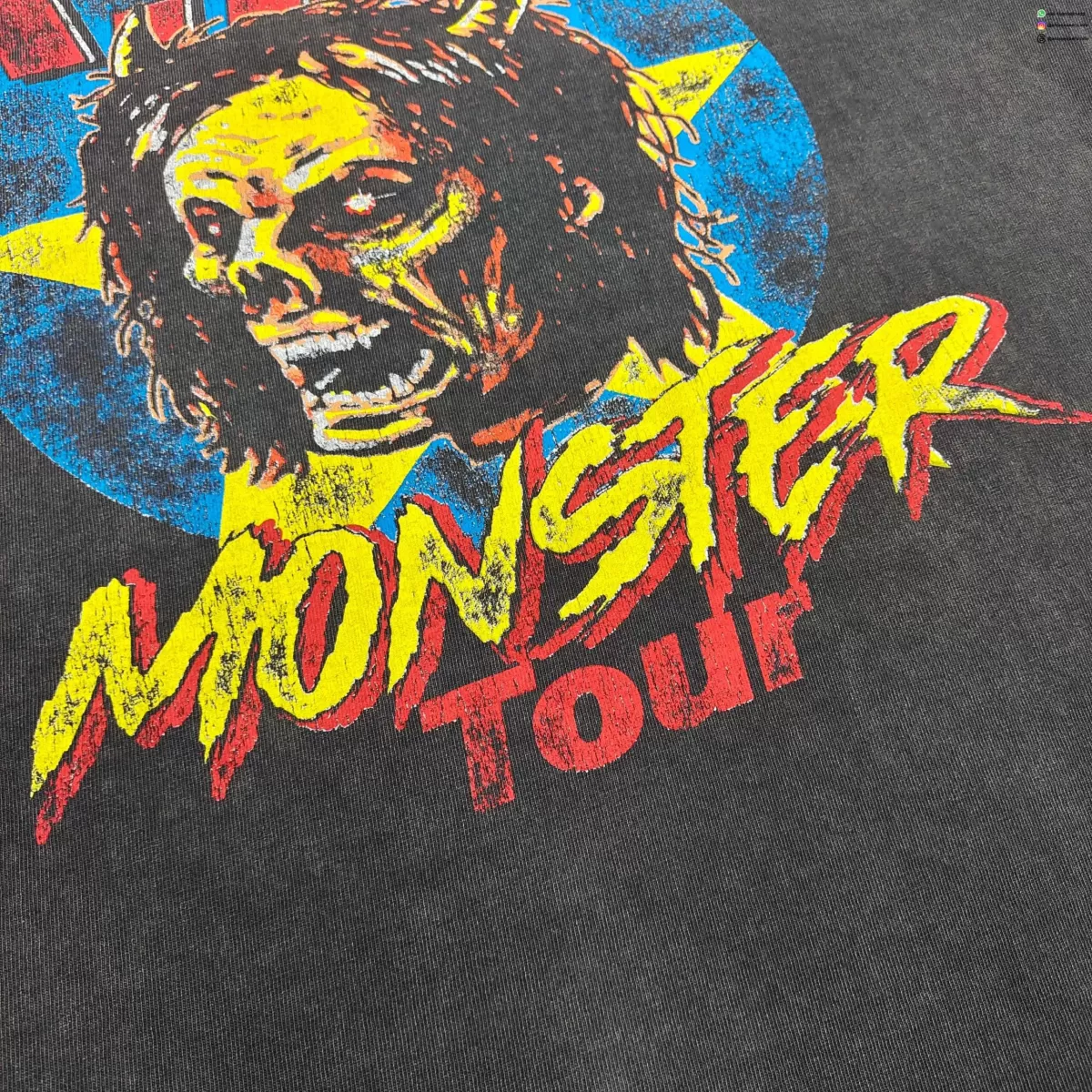GALLERY DEPT Monster Black Tee Streetwear Running Shoes