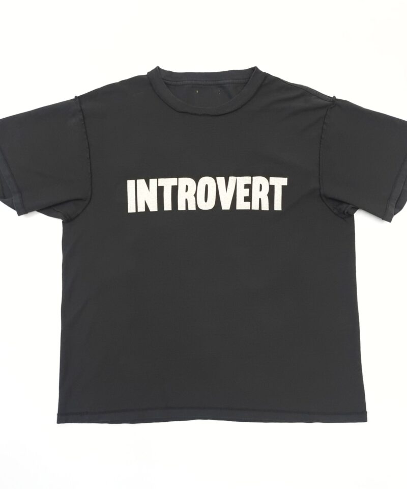 GALLERY DEPT White Letter Black Tee
