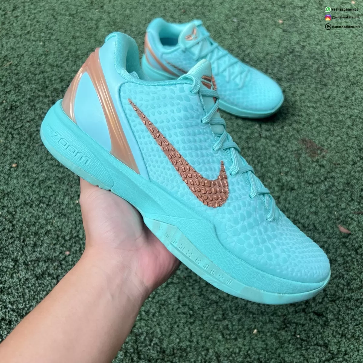 Jalen Brunson x Zoom Kobe 6 Protro 'Statue of Liberty' IQ5774-300