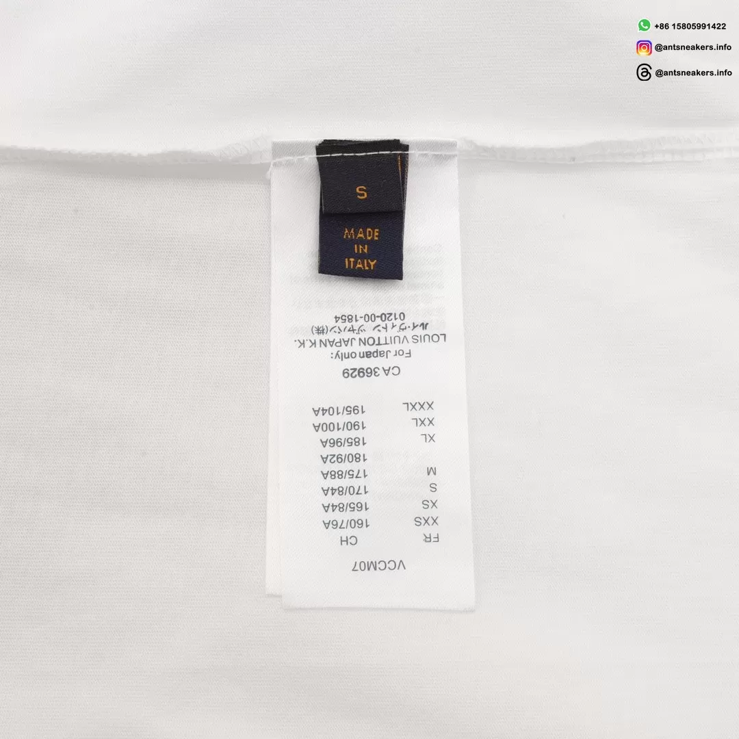 Louis Vuitton Chain Embroidery Long Sleeve T-Shirt