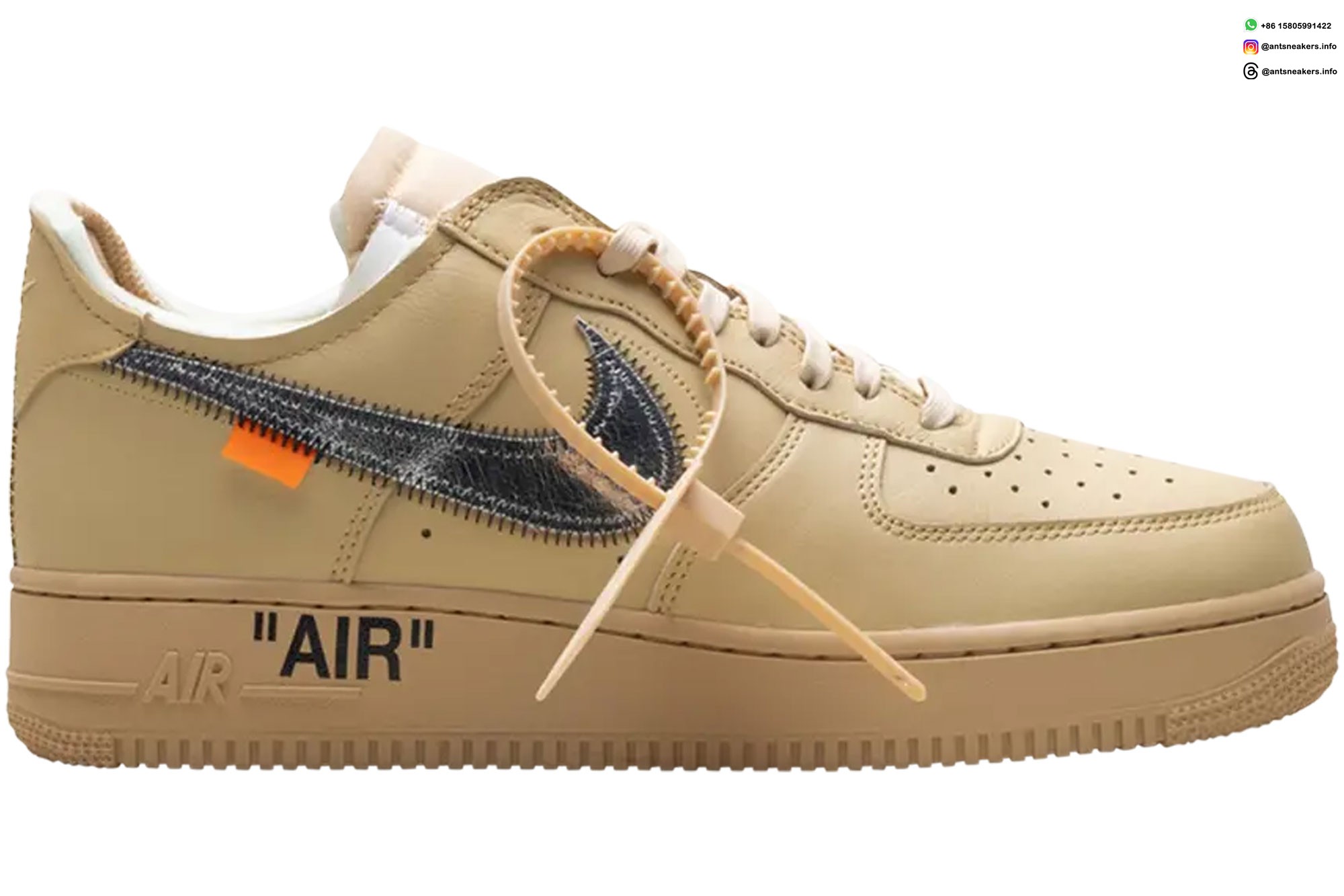Off-White x Air Force 1 Low SP 'Sesame' FD6900-200