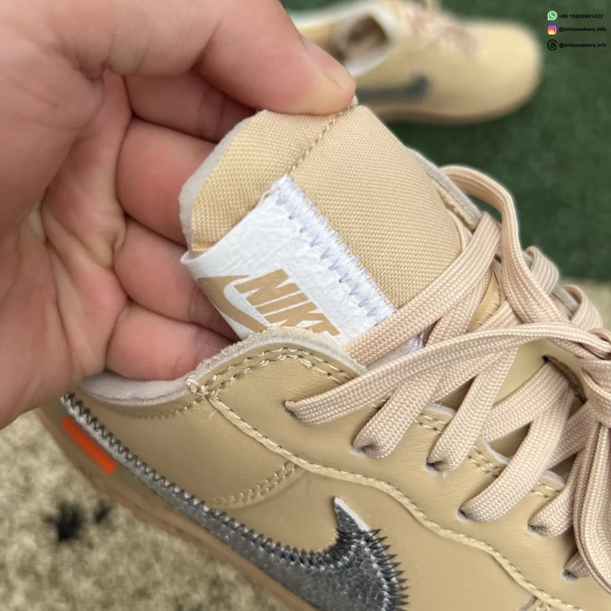 Off-White x Nike Air Force 1 Low SP 'Sesame' FD6900-200