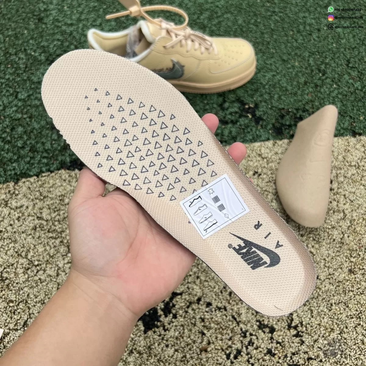 Off-White x Nike Air Force 1 Low SP 'Sesame' FD6900-200