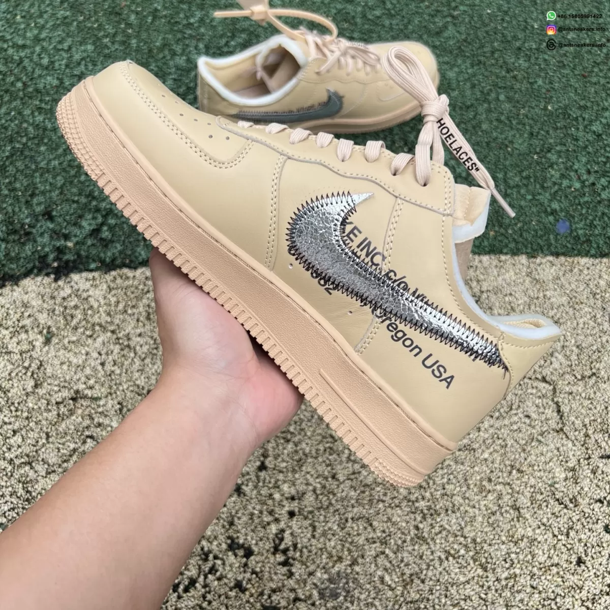 Off-White x Nike Air Force 1 Low SP 'Sesame' FD6900-200