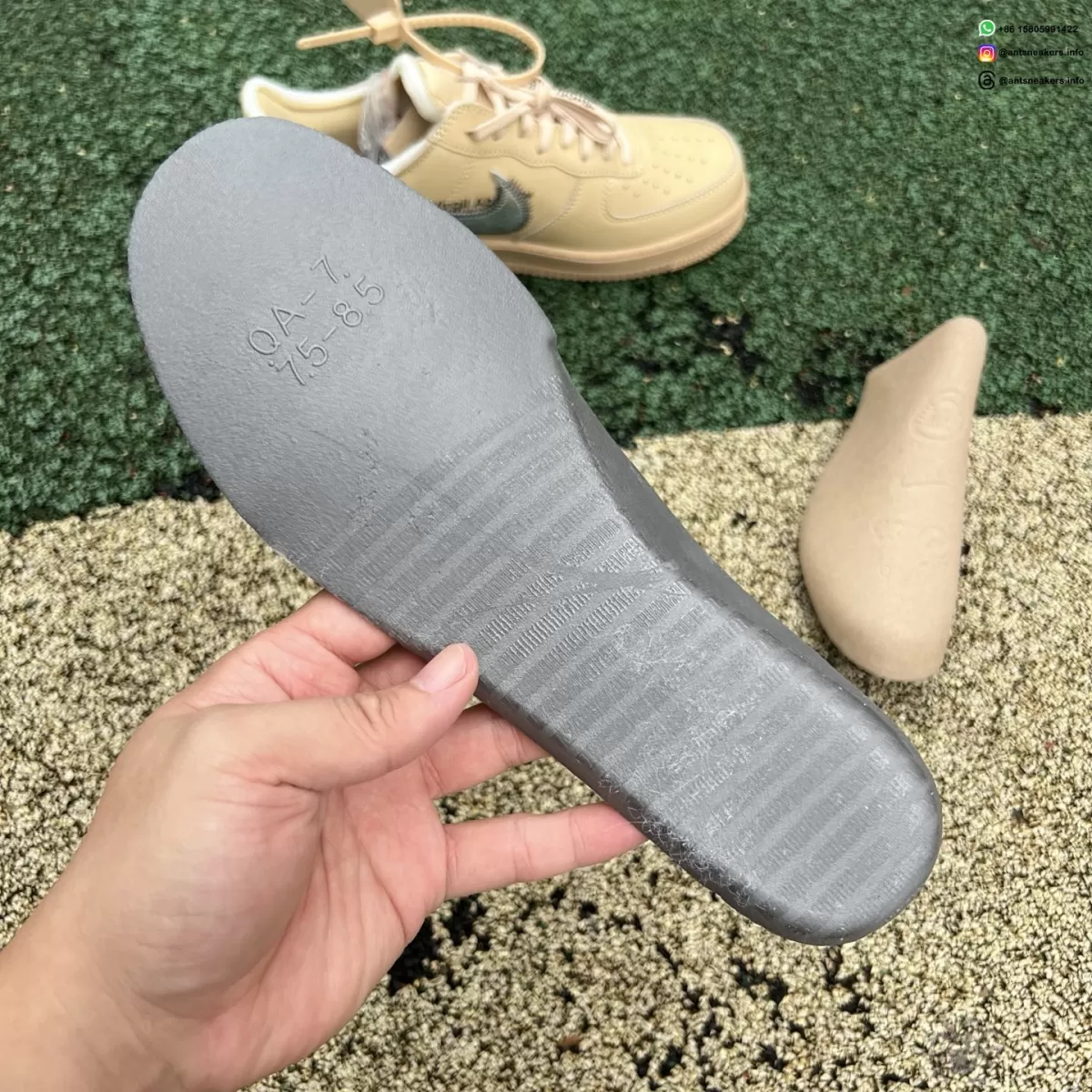 Off-White x Nike Air Force 1 Low SP 'Sesame' FD6900-200