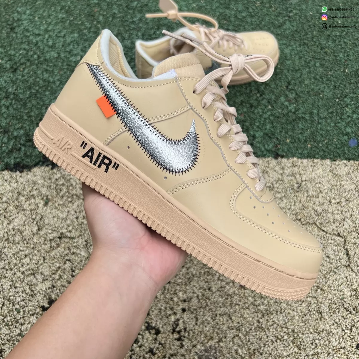 Off-White x Nike Air Force 1 Low SP 'Sesame' FD6900-200