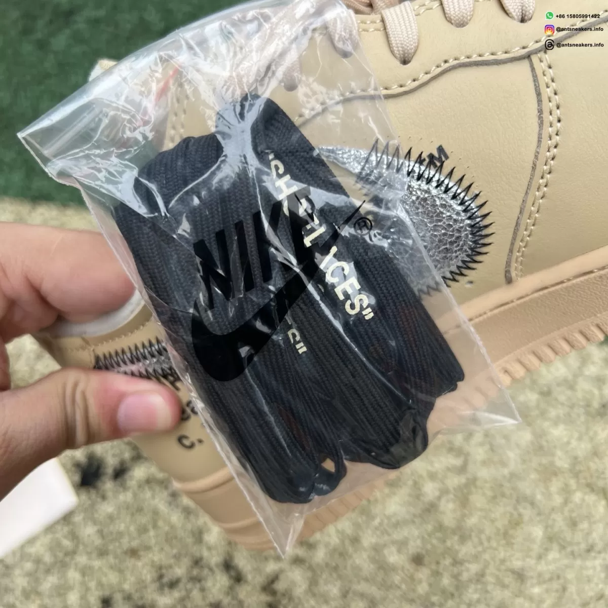 Off-White x Nike Air Force 1 Low SP 'Sesame' FD6900-200
