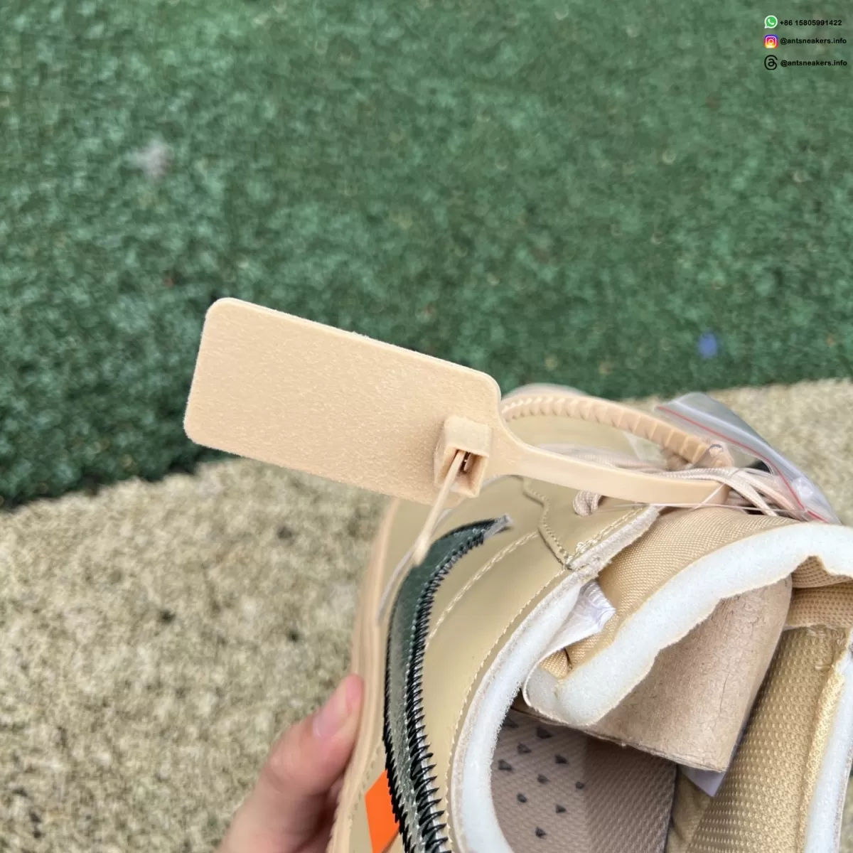 Off-White x Nike Air Force 1 Low SP 'Sesame' FD6900-200