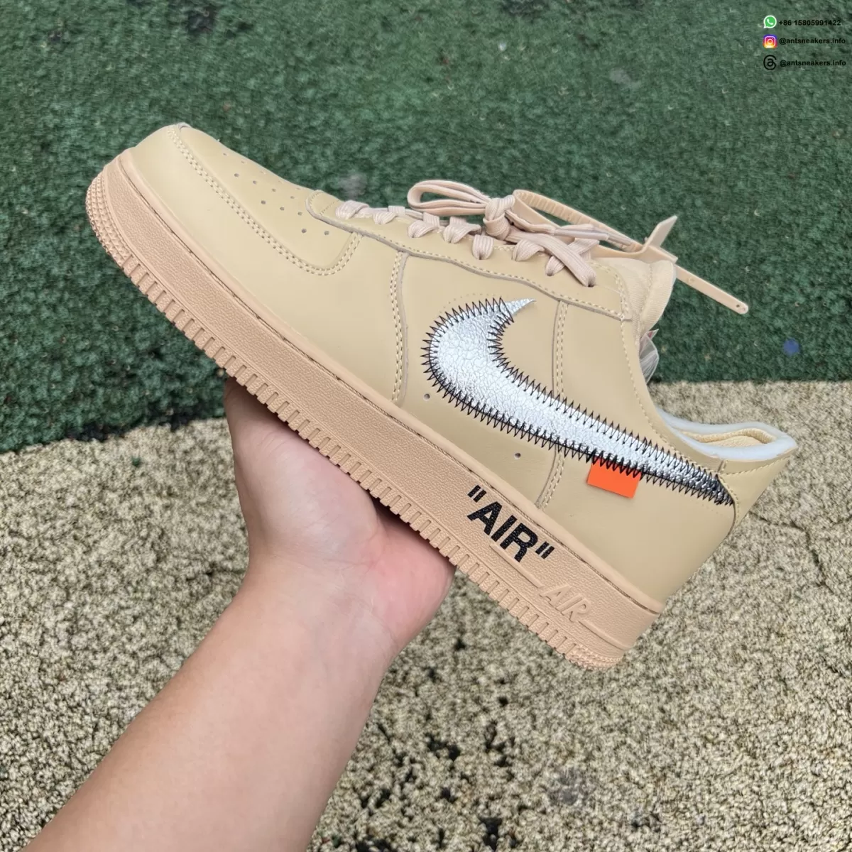 Off-White x Nike Air Force 1 Low SP 'Sesame' FD6900-200