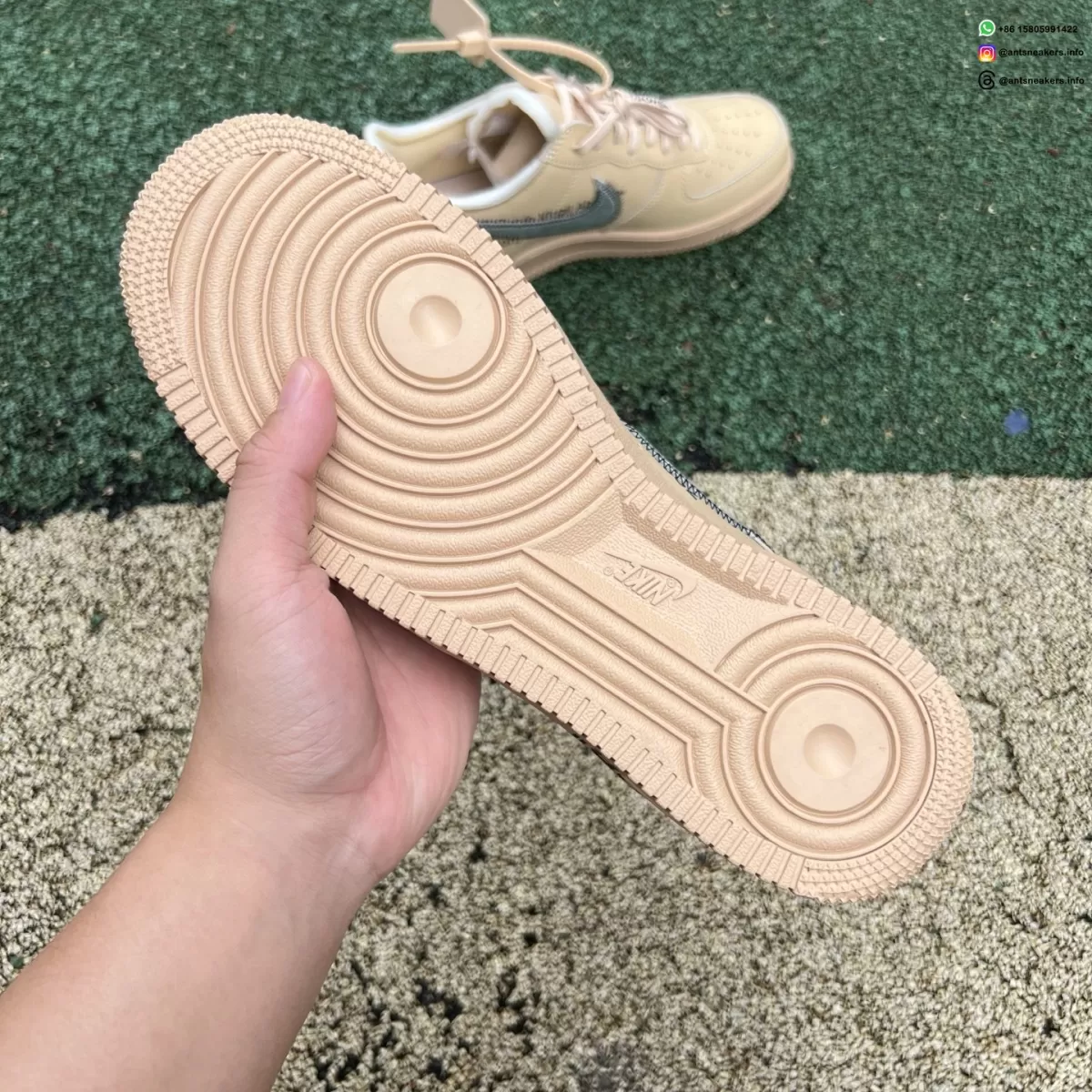 Off-White x Nike Air Force 1 Low SP 'Sesame' FD6900-200