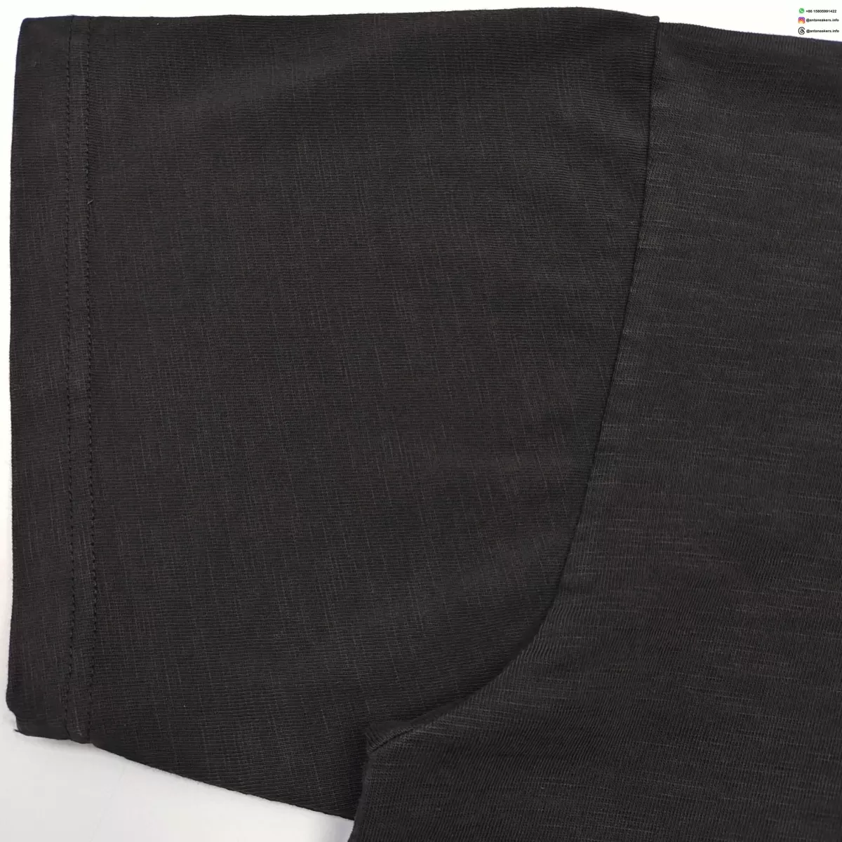 Sp5der Blue 555 Red Web Heavy Bamboo Black Tee