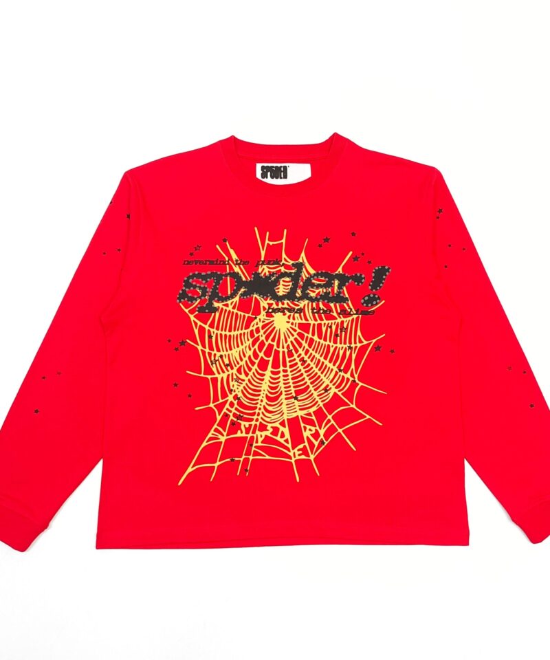 Sp5der Red V2 Long Sleeve