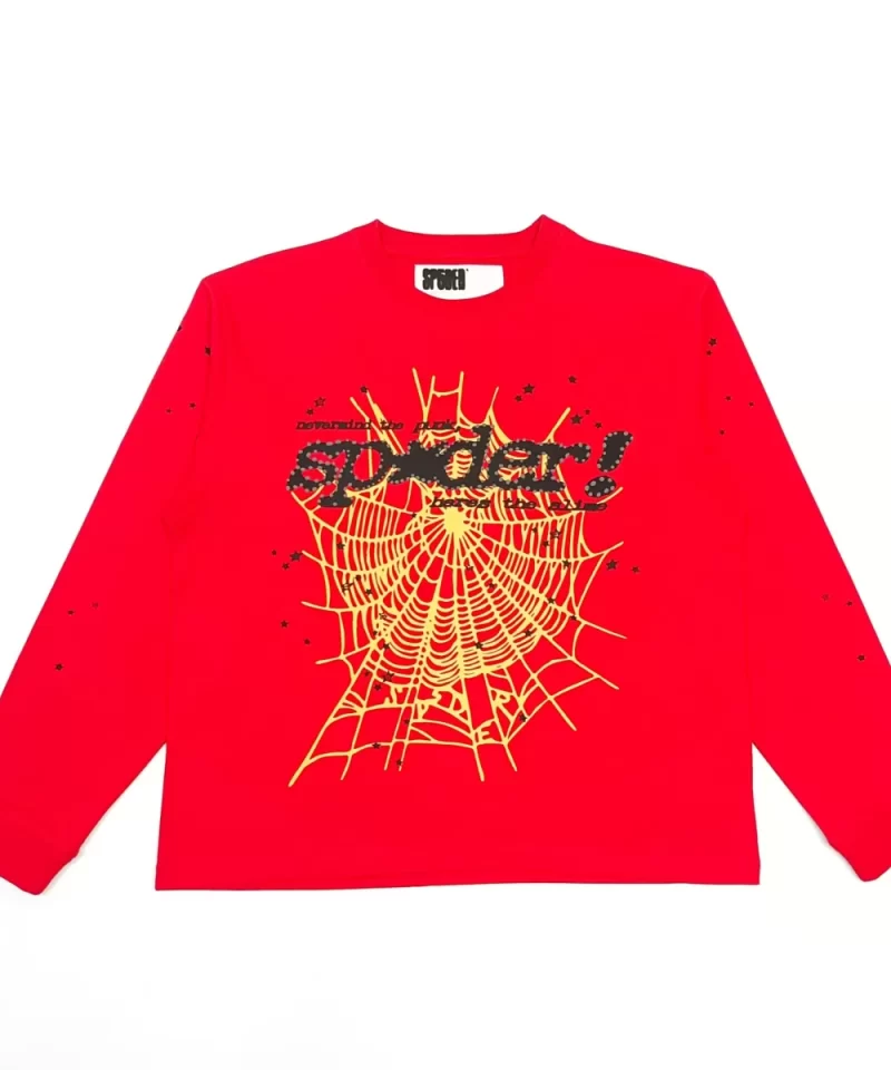 Sp5der Red V2 Long Sleeve Sneakers Running Shoes