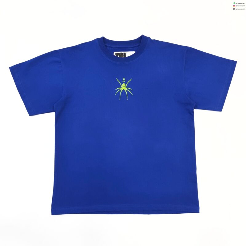 Sp5der Small Spider Blue Tee