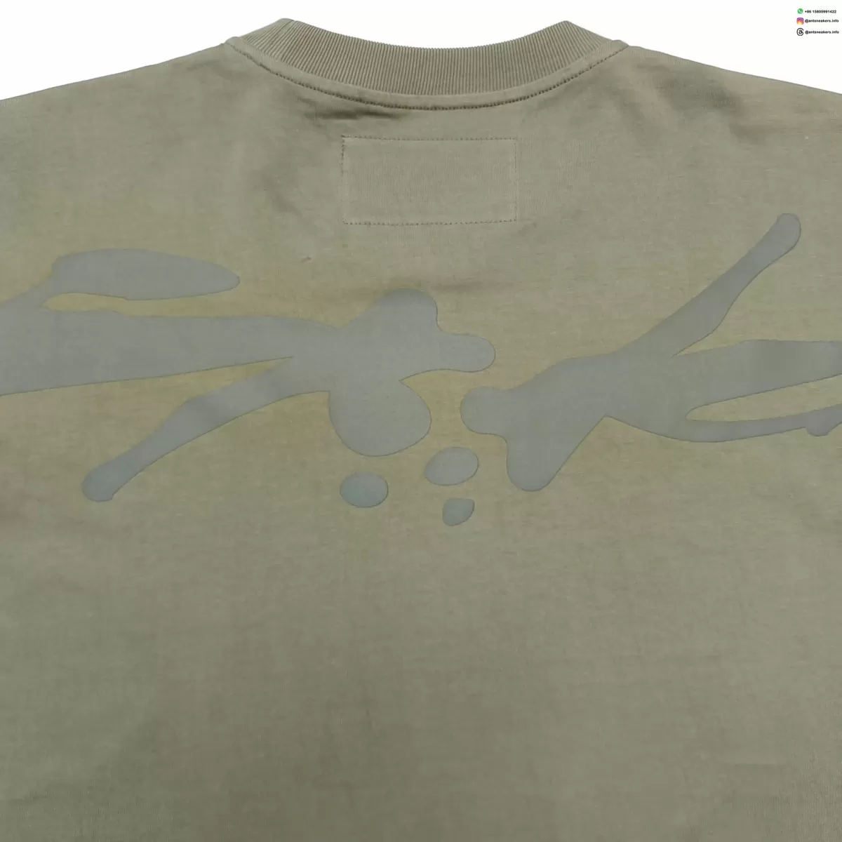 Sp5der Small Spider Olive Green Tee Streetwear