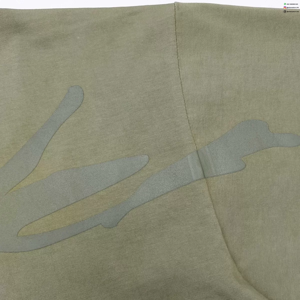 Sp5der Small Spider Olive Green Tee Streetwear