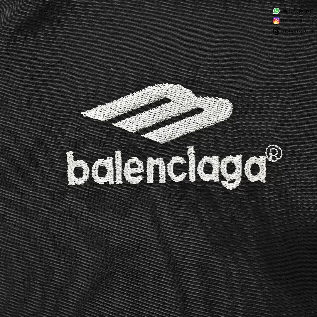 Balenciaga 23FW Runway Contrast Panel Sports Jacket | Luxury Streetwear Track Top
