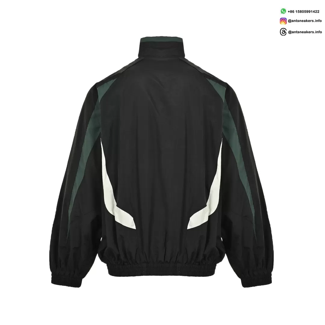 Balenciaga 23FW Runway Contrast Panel Sports Jacket | Luxury Streetwear Track Top