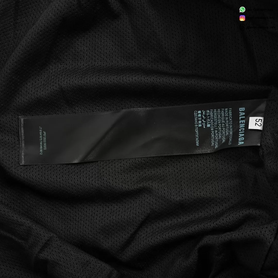 Balenciaga 23FW Runway Spliced Sports Jacket | Luxury Designer Streetwear