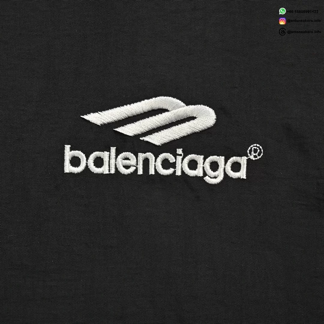 Balenciaga 23FW Runway Spliced Sports Jacket | Luxury Designer Streetwear