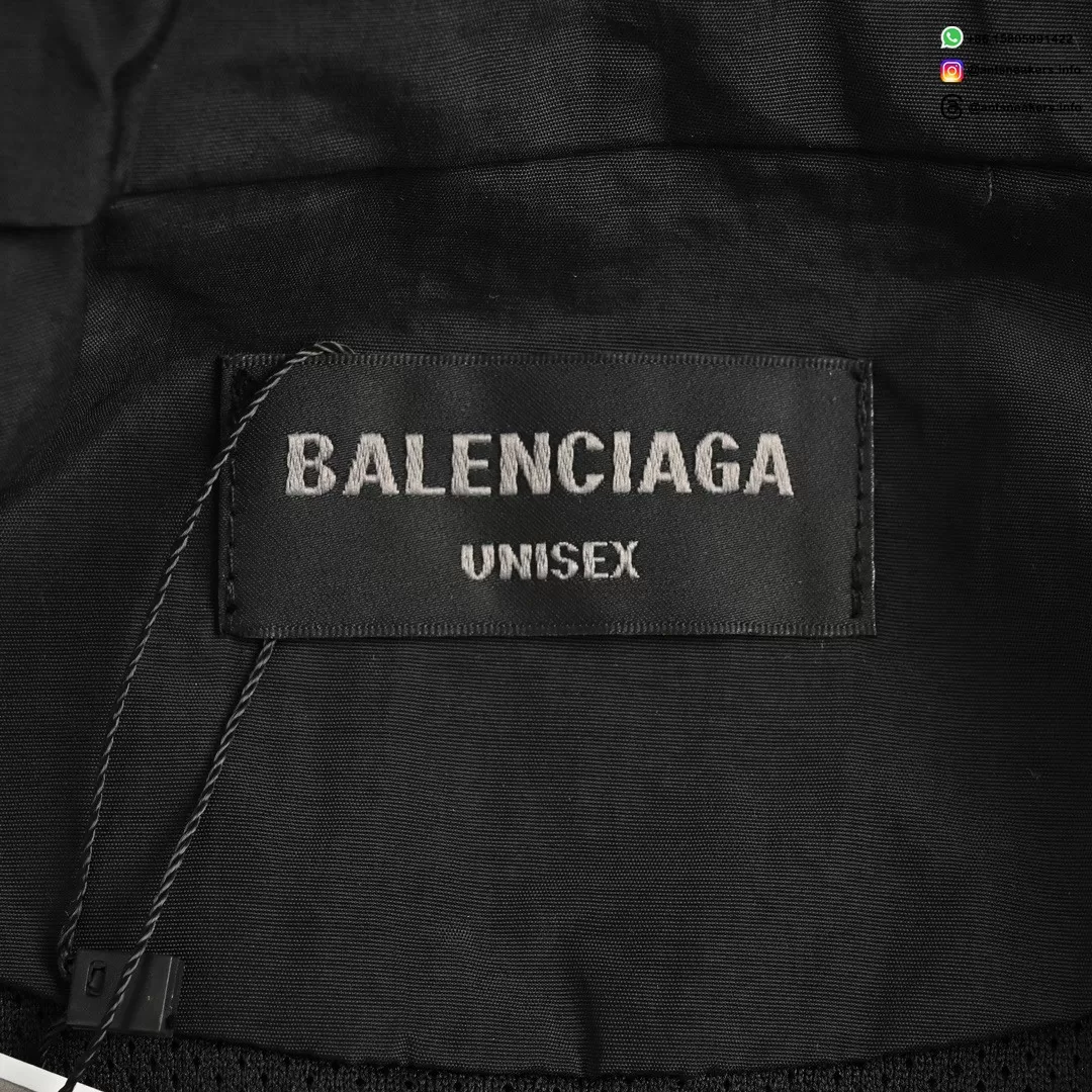 Balenciaga 23FW Runway Spliced Sports Jacket | Luxury Designer Streetwear