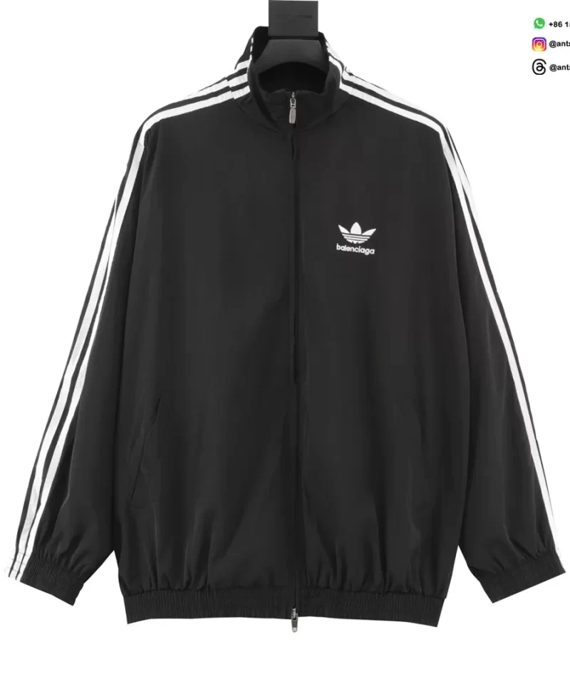Balenciaga x adidas Three-Stripes Track Jacket - 25FW Collaboration | Luxury Sportswear
