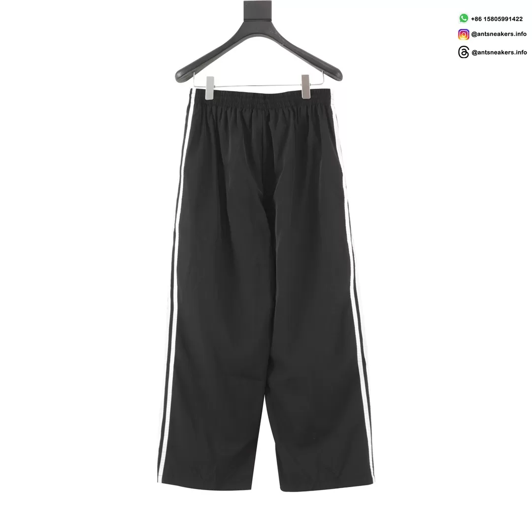 Balenciaga x adidas Three-Stripes Track Pants - 25FW Collaboration | Unisex Sports Streetwear
