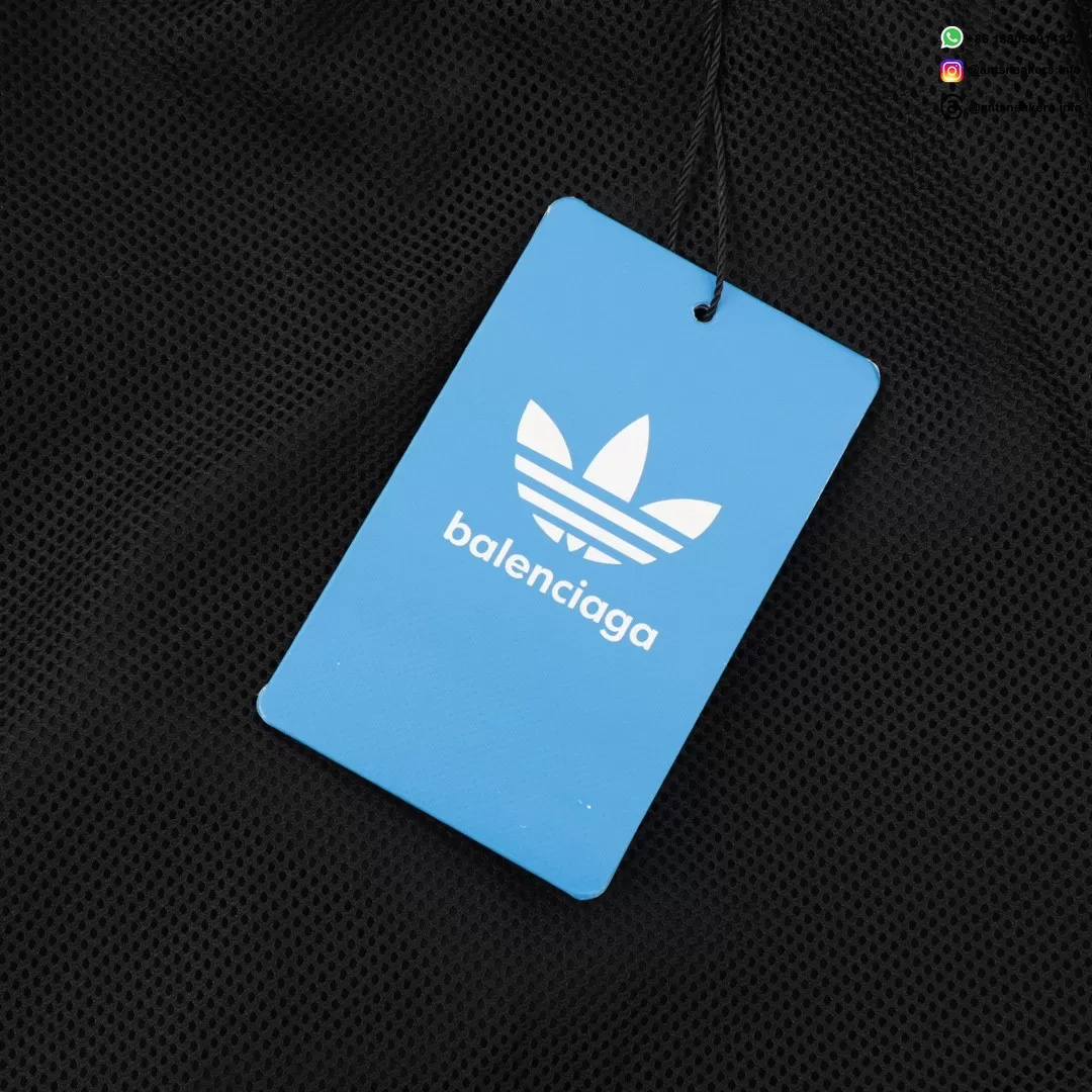 Balenciaga x adidas Three-Stripes Track Pants - 25FW Collaboration | Unisex Sports Streetwear
