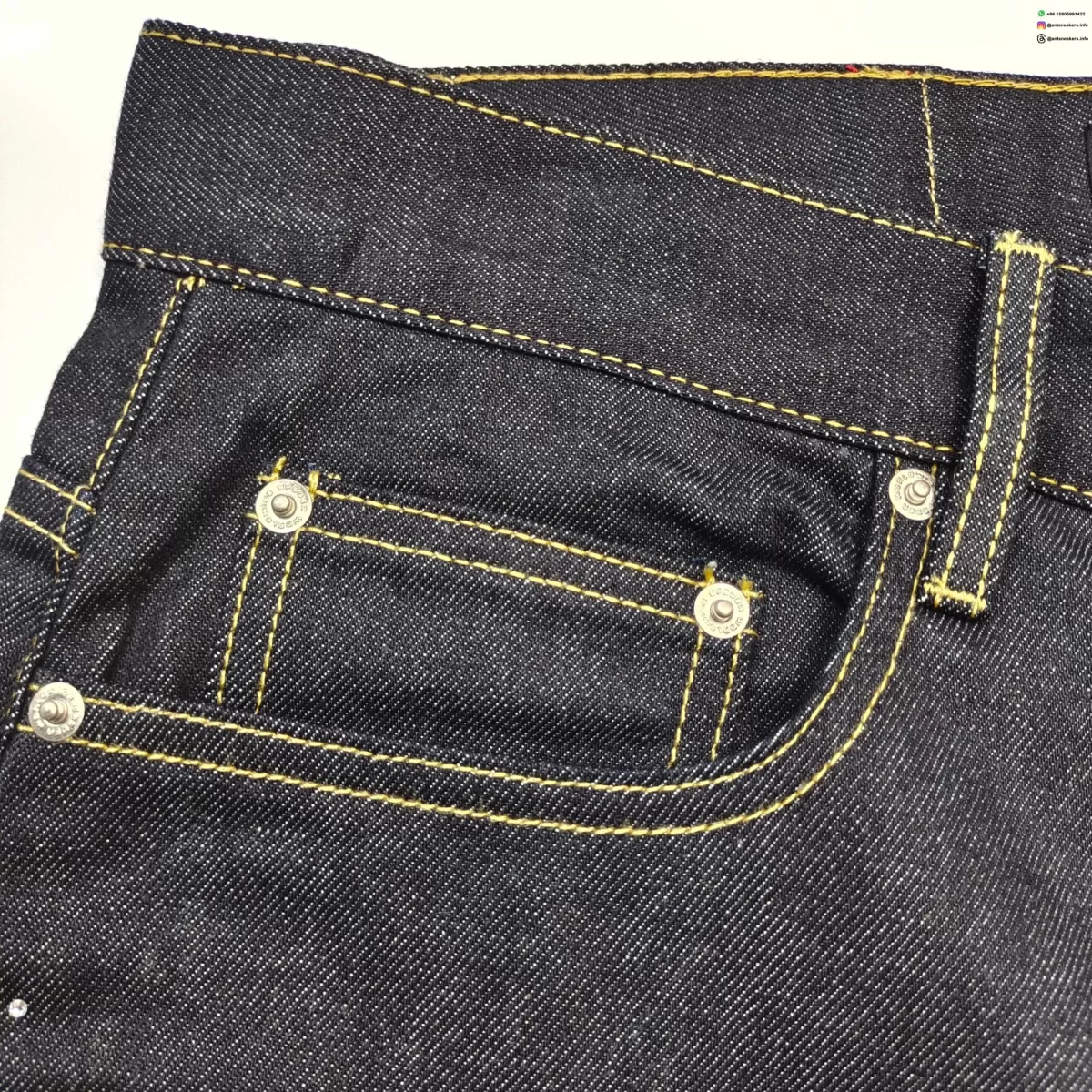 Sp5der Rhinestone Denim Shorts | Luxury Streetwear Crystal Embellished Jeans | Summer 2025 Collection