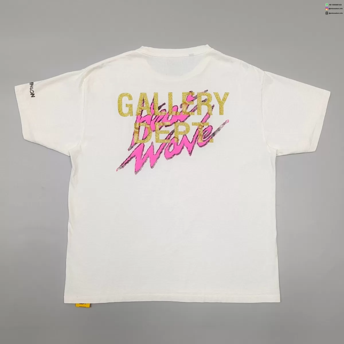 GALLERY DEPT Heatwave Coconut Tree Graphic Tee - 230g Vintage Washed Cotton T-Shirt