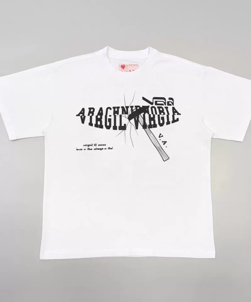 Sp5der Back 23 White Graphic Tee - Premium Cotton Streetwear T-Shirt