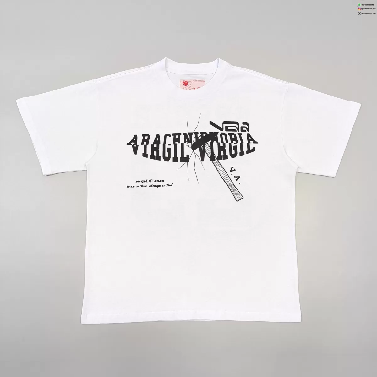 Sp5der Back 23 White Graphic Tee - Premium Cotton Streetwear T-Shirt
