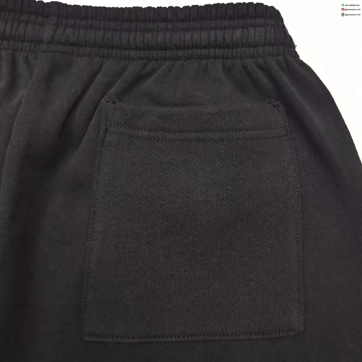 Sp5der Black Shorts With Red-Yellow Letter Graphic - Heavy Fleece Summer Shorts