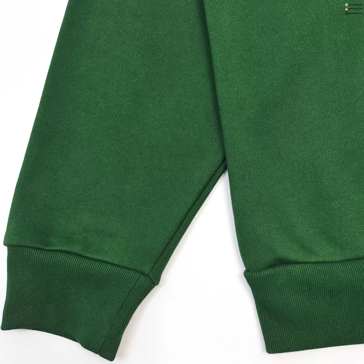 Sp5der Green Rhinestone Zip Hoodie | 450G Heavy Fleece
