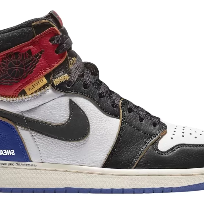 Union x Fragment x Air Jordan 1 High OG 'Varsity Red/Sport Royal' IO7847-002