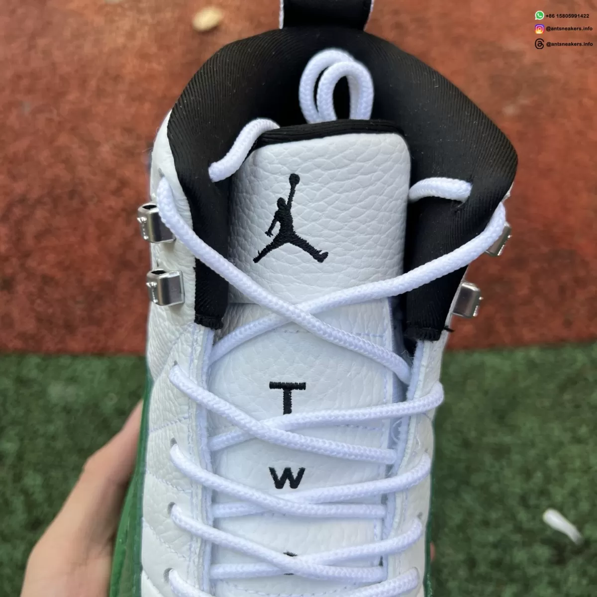 Air Jordan 12 'Bucks' CT8013-103 Sneakers Running Shoes