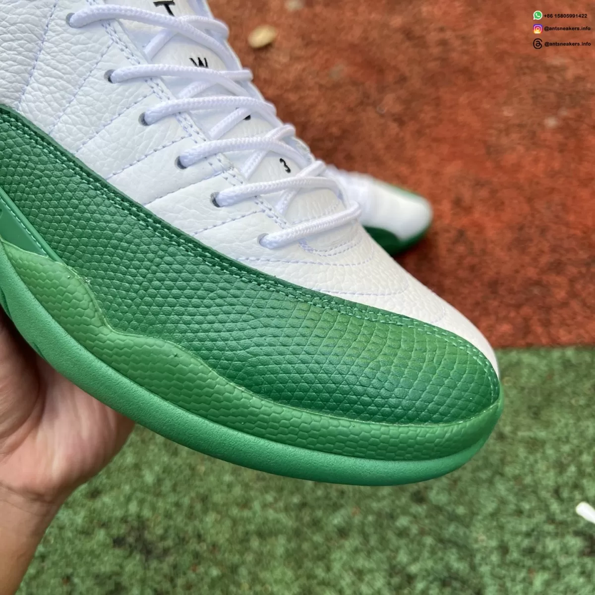 Air Jordan 12 'Bucks' CT8013-103 Sneakers Running Shoes