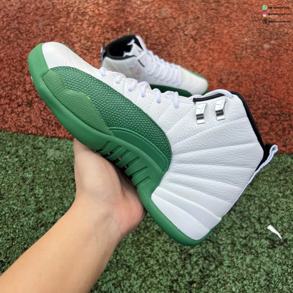 Air Jordan 12 'Bucks' CT8013-103 Sneakers Running Shoes