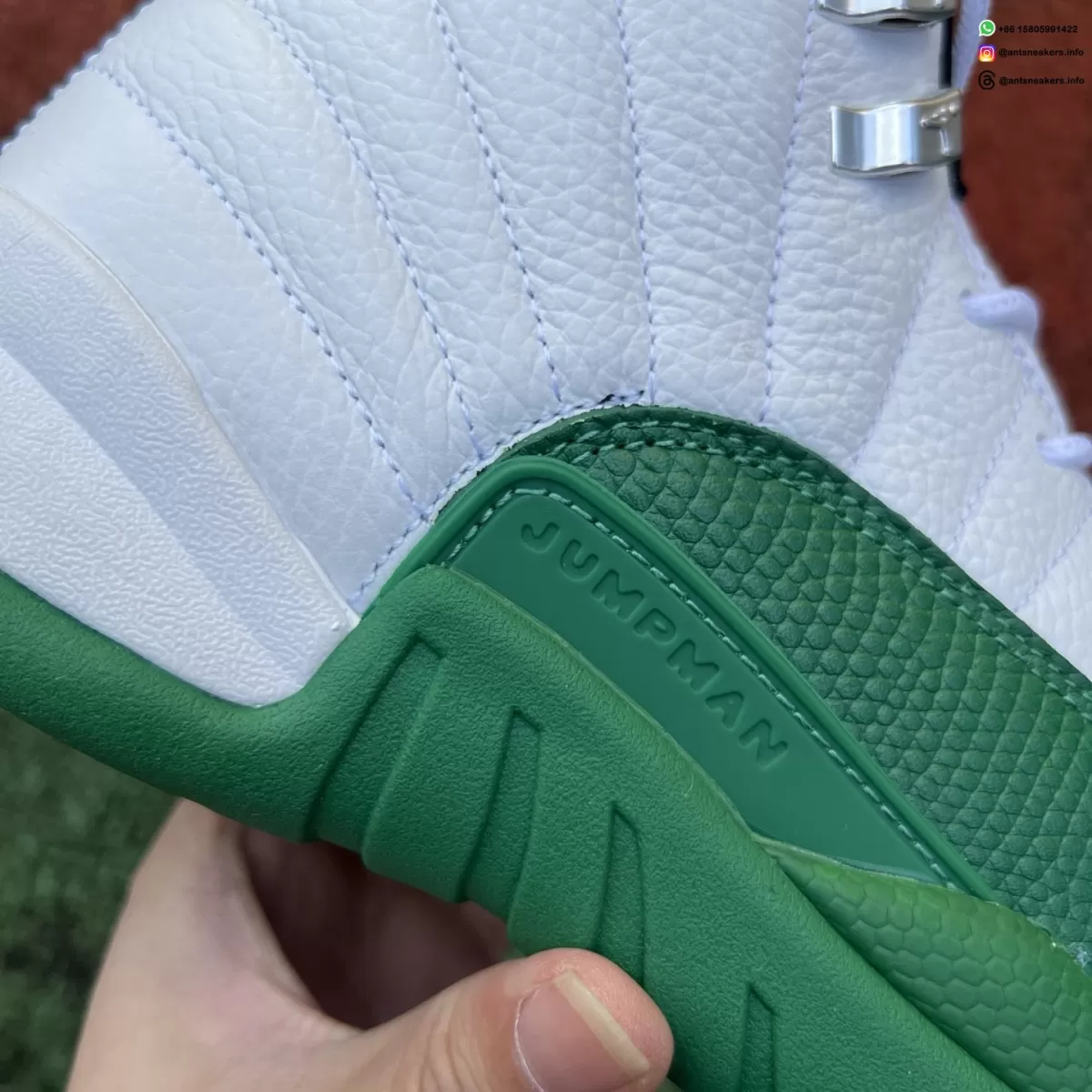 Air Jordan 12 'Bucks' CT8013-103 Sneakers Running Shoes
