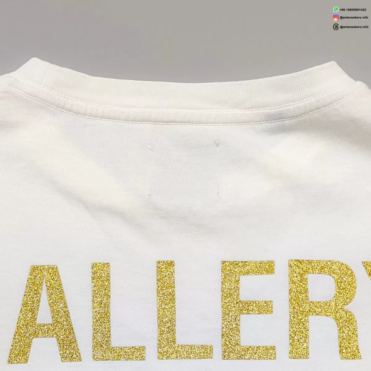 Gallery Dept Long Neck Deer Convertible Car T-Shirt - Cream Vintage Washed Cotton Tee