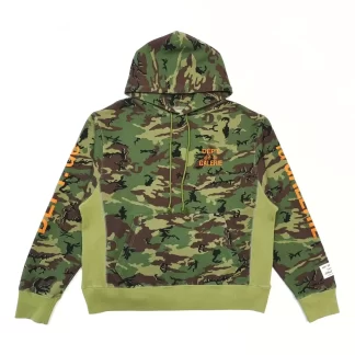 Gallery Dept Camo Hoodie – Vintage Washed Tie Dye Camouflage Hoodie 420g Cotton
